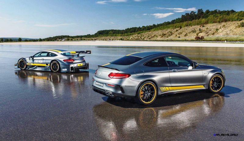 2017 Mercedes-AMG C63 Coupé Edition 1 + 2016 DTM Racecar 3