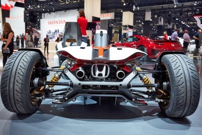 HONDA PROJECT 2&4 POWERED BY RC213V AT FRANKFURT MOTOR SHOW 2015