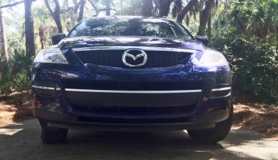 BEFORE - Mazda CX-9 DIY CF Nose Wrap 2