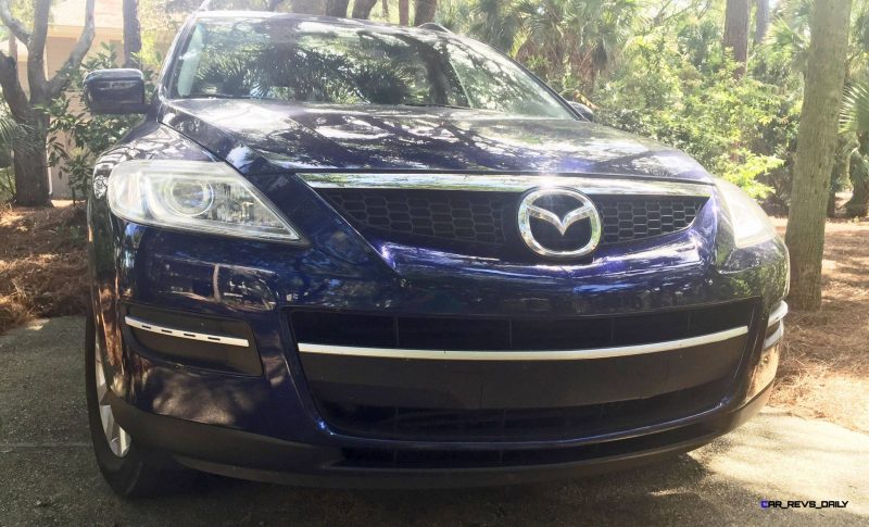 BEFORE - Mazda CX-9 DIY CF Nose Wrap 3