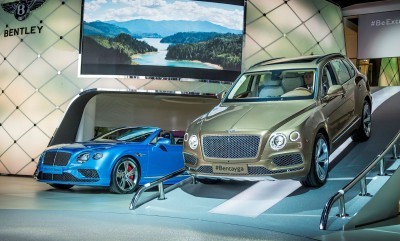 Bentley at Frankfurt motor showPhoto: James Lipman