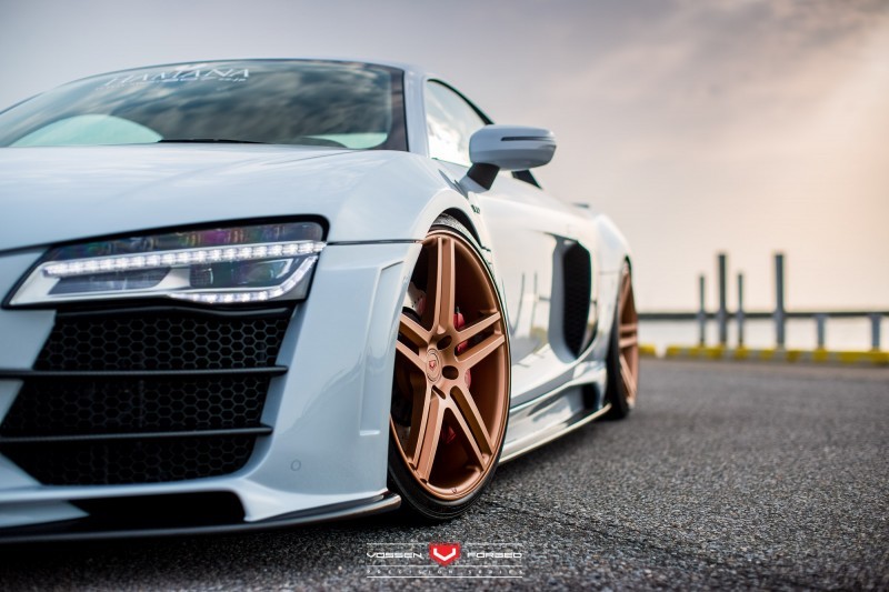 Hamana Audi R8 V10 - Vossen Forged VPS-302 Wheels -_20171631260_o