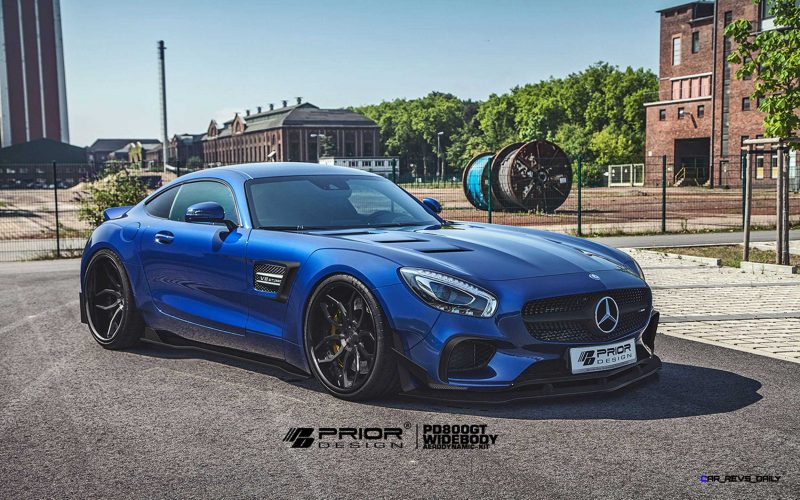 PD800GT Widebody & nonWB Aerodynamik-Kit for Mercedes AMG GTS4