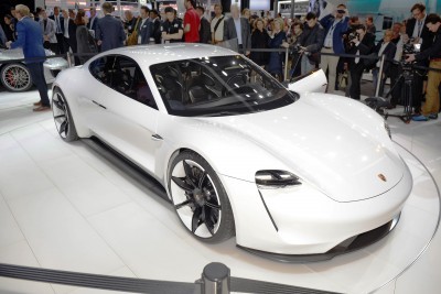 Porsche Mission E Frankfurt IAA 2