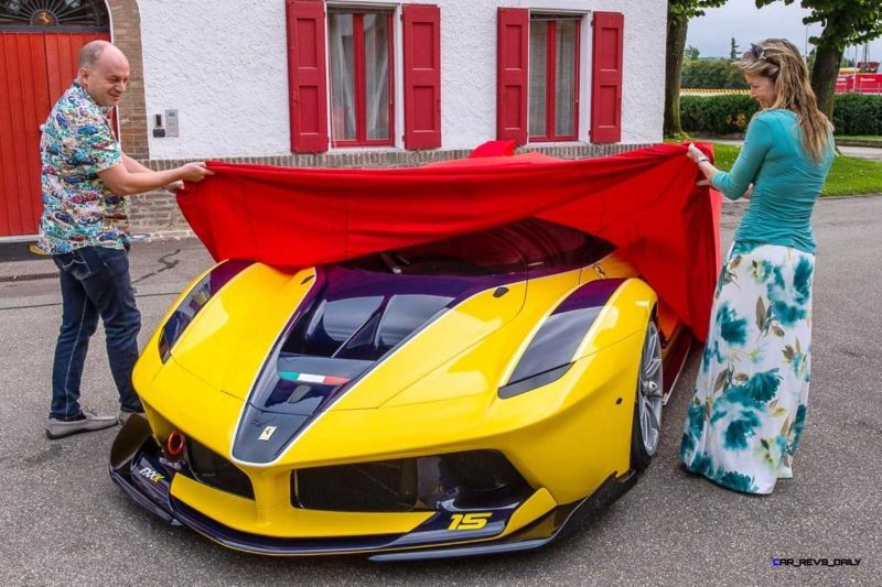 Yellow LaFerrari FXX K 1