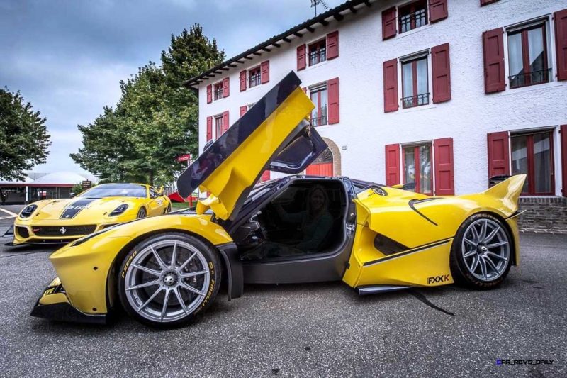 Yellow LaFerrari FXX K 5