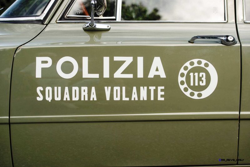 1966 Alfa Romeo Giulia Super POLIZIA SQUADRA VOLANTE  9