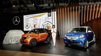 Mercedes-Benz and smart at the 2015 Tokyo Motor Show