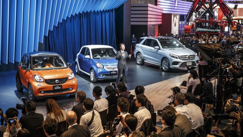 Mercedes-Benz and smart at the 2015 Tokyo Motor Show