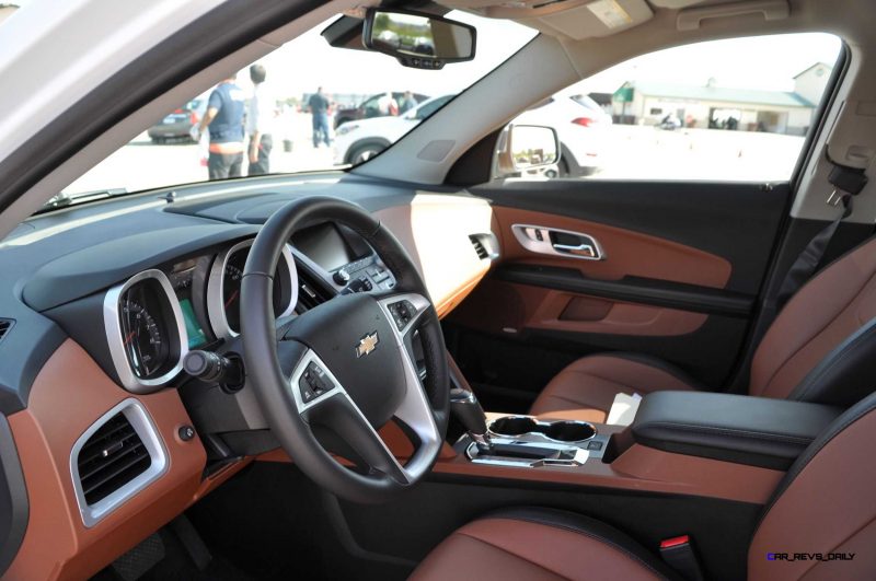 2016 Chevrolet EQUINOX LTZ Interior Saddle Brown 2