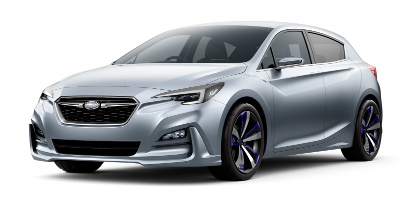 subaru impreza 5-door concept 1