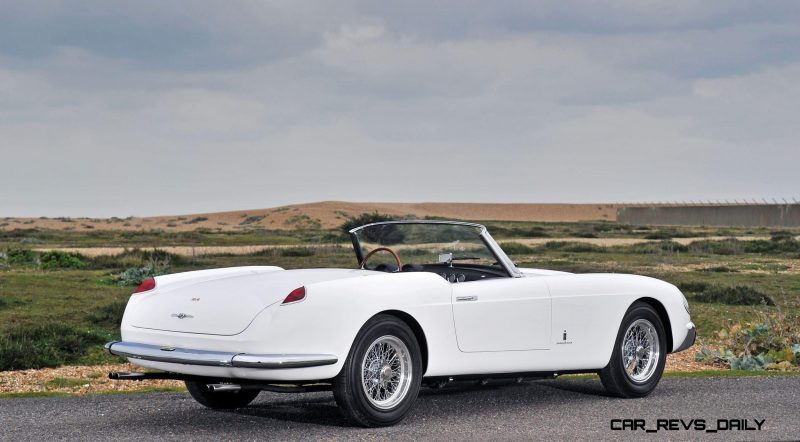 1958 Ferrari 250 GT Cabriolet Series I by Pinin Farina Bianco White 2