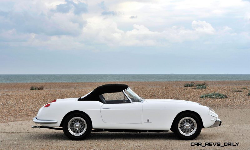 1958 Ferrari 250 GT Cabriolet Series I by Pinin Farina Bianco White 5