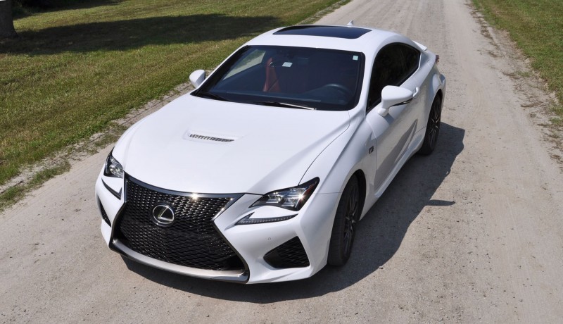 2015 Lexus RC-F Ultra White Premium Package 9