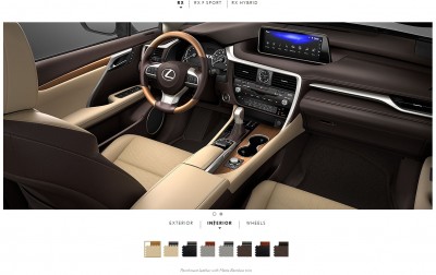 2016 Lexus RX interiors 1