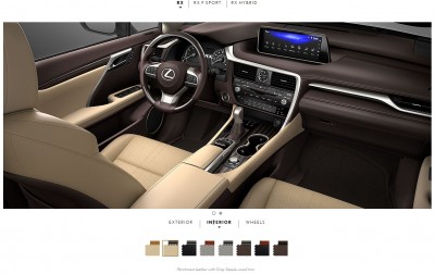 2016 Lexus RX interiors 2