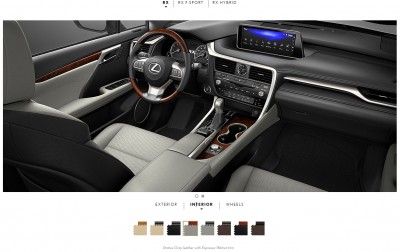 2016 Lexus RX interiors 4