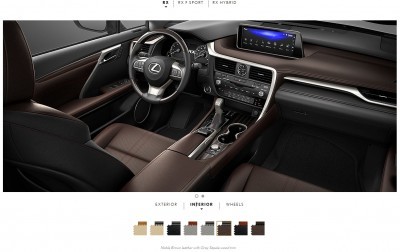 2016 Lexus RX interiors 6