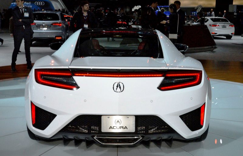 2017 Acura NSX white 2