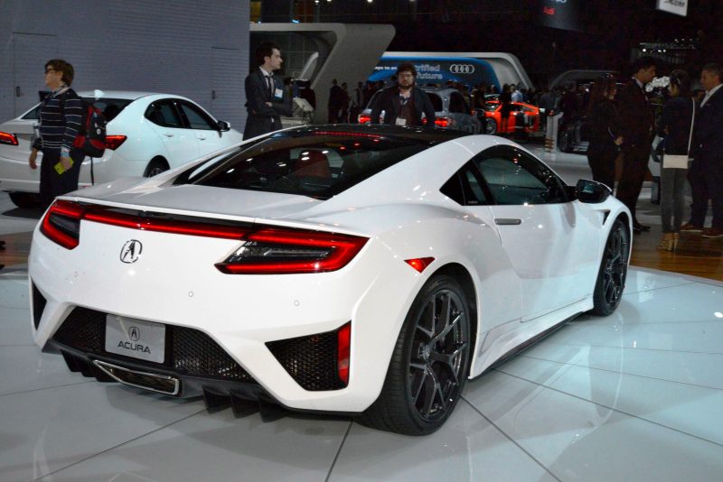 2017 Acura NSX white 3