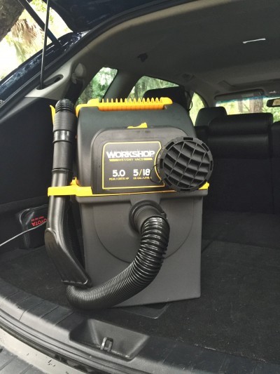 Emerson WORKSHOP 5HP Portable Wall Mount WetDry Vac 18