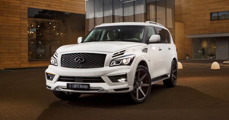 LARTE DESIGN 2016 Infiniti QX80 Missuro - White 11