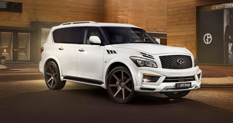 LARTE DESIGN 2016 Infiniti QX80 Missuro - White 13