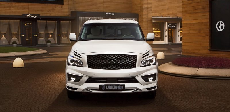 LARTE DESIGN 2016 Infiniti QX80 Missuro - White 15