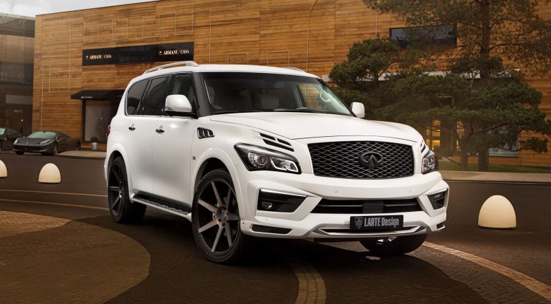 LARTE DESIGN 2016 Infiniti QX80 Missuro - White 5