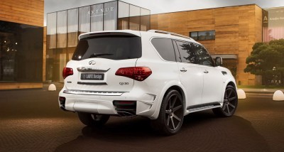 LARTE DESIGN 2016 Infiniti QX80 Missuro - White 9