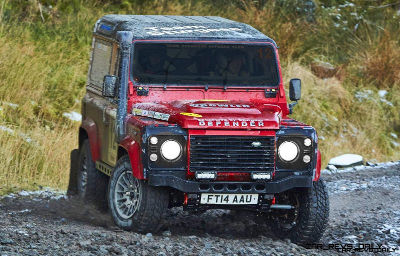 Land Rover DEFENDER CHALLENGE by Bowler Motorsport - Borders Rally Season Finale 1223