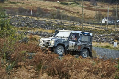 Land Rover DEFENDER CHALLENGE by Bowler Motorsport - Borders Rally Season Finale 15