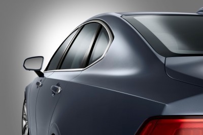 Detail Rear Quarter Lines Volvo S90 Mussel Blue