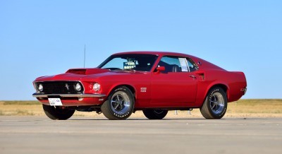 1969 Ford Mustang Boss 429 Fastback in Candyapple Red  1