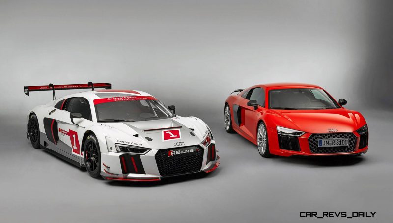 Audi R8 LMS, Audi R8 V10 plus