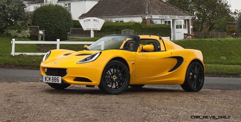 2016 LOTUS ELISE 220 and ELISE SPORT 2