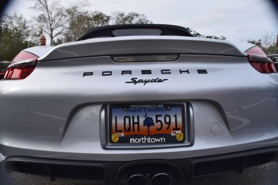 2016 Porsche BOXSTER SPYDER 33