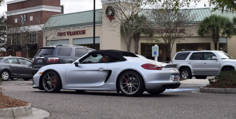 2016 Porsche Boxster SPYDER Silver 10