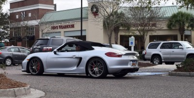 2016 Porsche Boxster SPYDER Silver 11