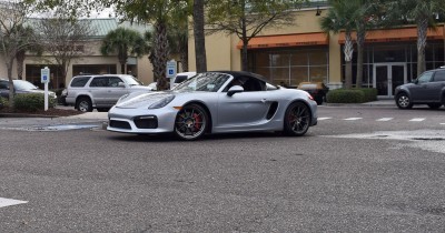 2016 Porsche Boxster SPYDER Silver 2