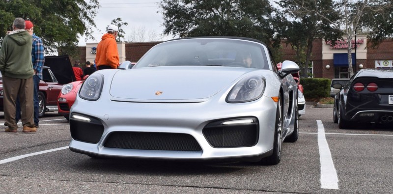 2016 Porsche Boxster SPYDER Silver 25