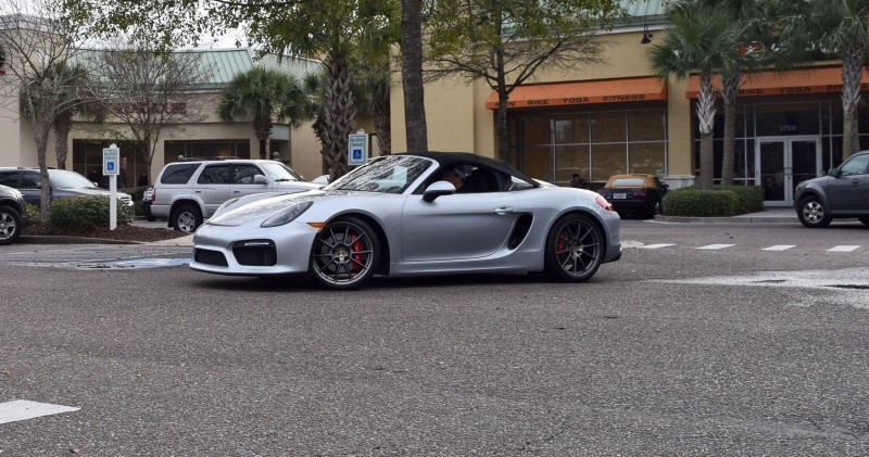 2016 Porsche Boxster SPYDER Silver 3