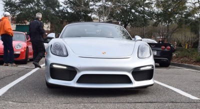 2016 Porsche Boxster SPYDER Silver 33