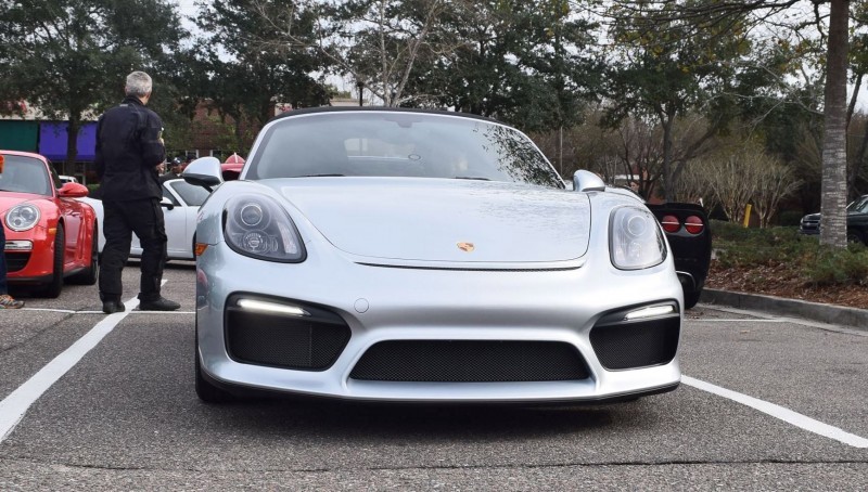 2016 Porsche Boxster SPYDER Silver 34