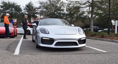 2016 Porsche Boxster SPYDER Silver 37