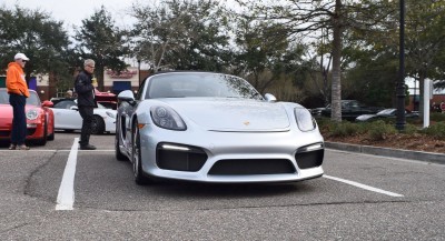 2016 Porsche Boxster SPYDER Silver 38