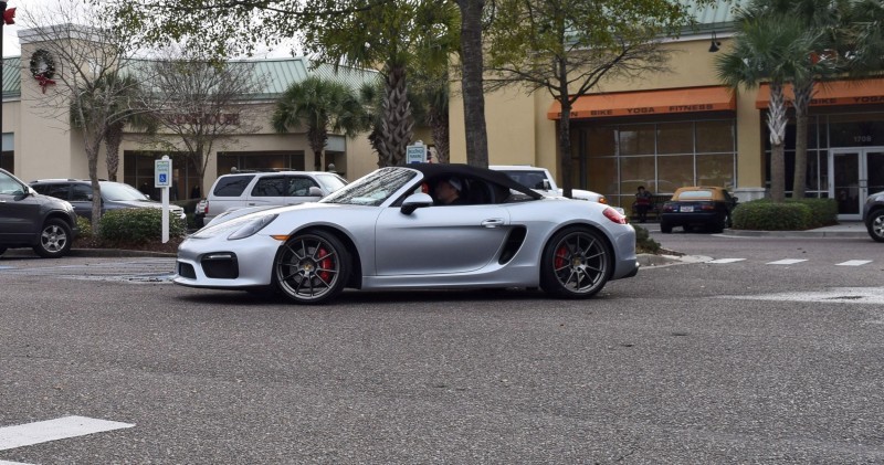 2016 Porsche Boxster SPYDER Silver 4