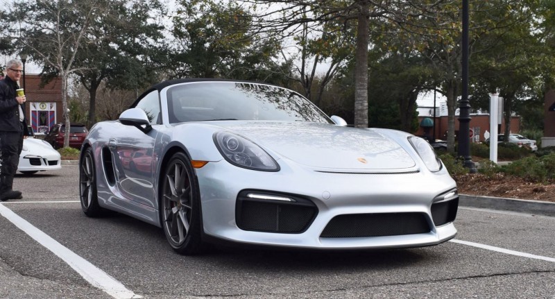 2016 Porsche Boxster SPYDER Silver 40