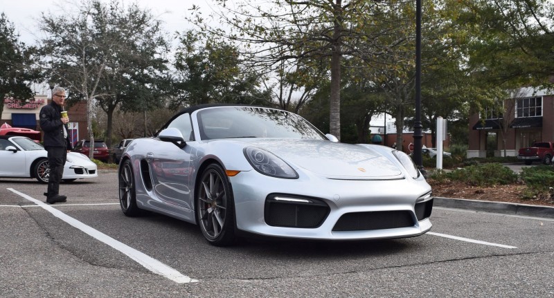 2016 Porsche Boxster SPYDER Silver 41