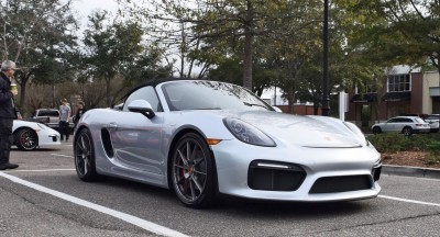 2016 Porsche Boxster SPYDER Silver 43